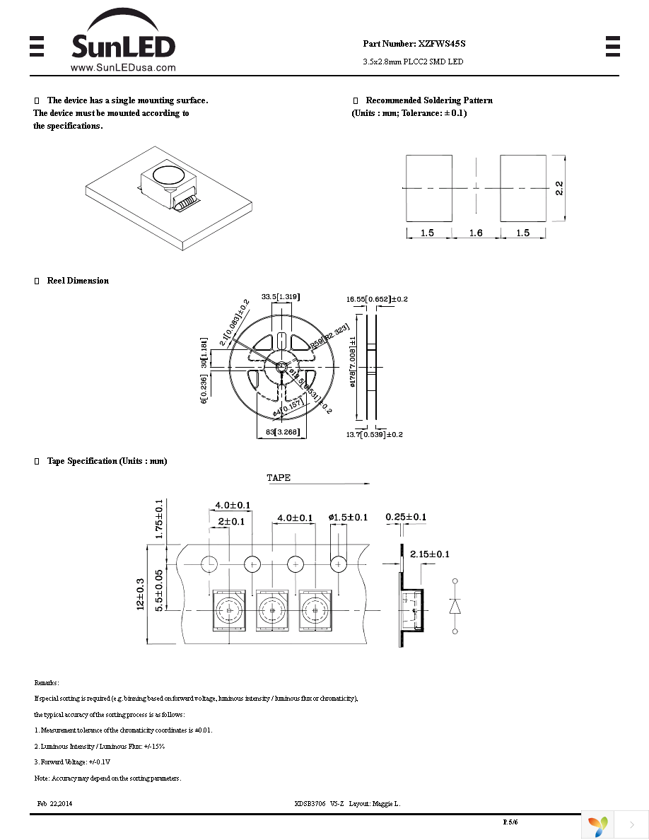 XZFWS45S Page 5