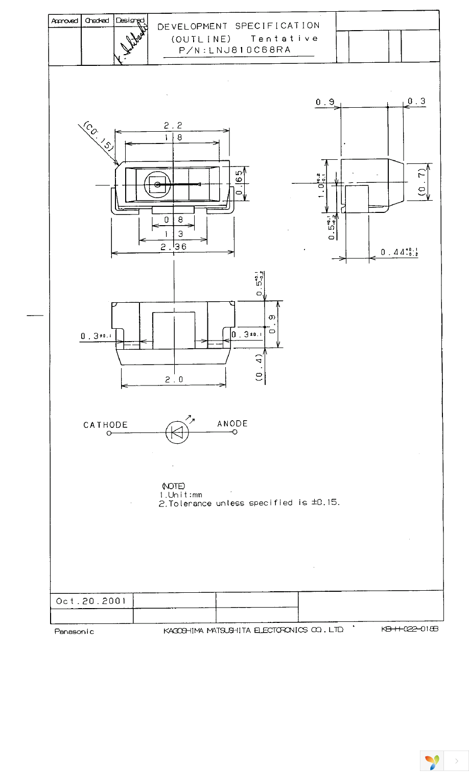 LNJ810C68RA Page 4