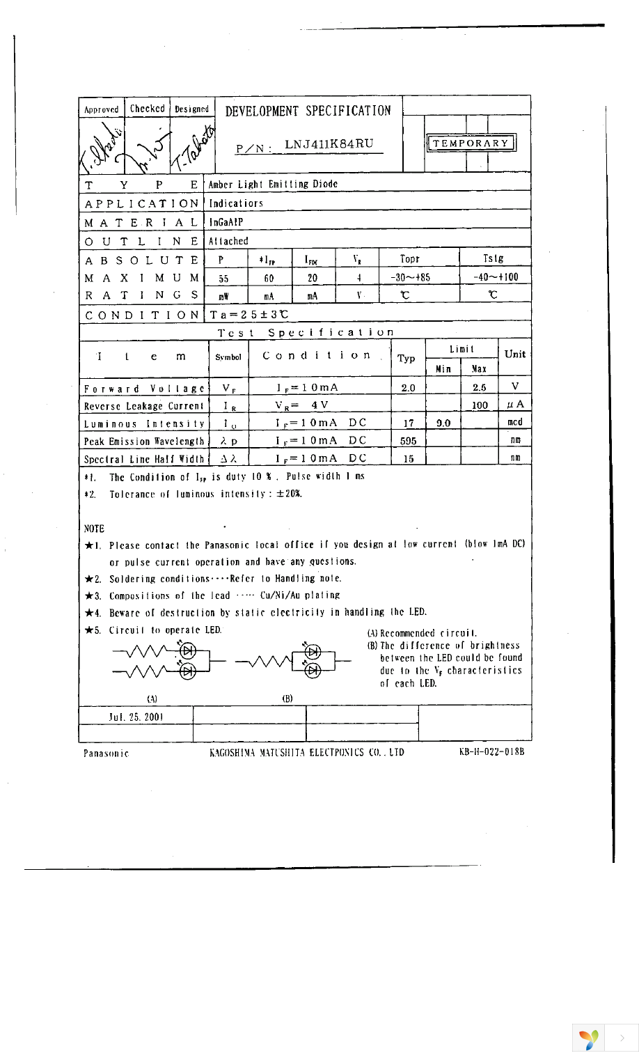 LNJ411K84RU Page 1