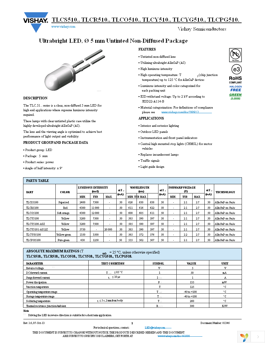 TLCR5100 Page 1