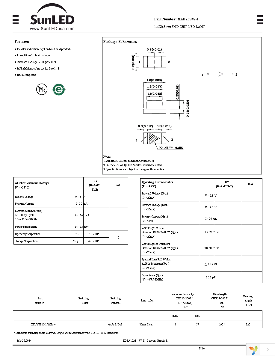 XZUY53W-1 Page 1