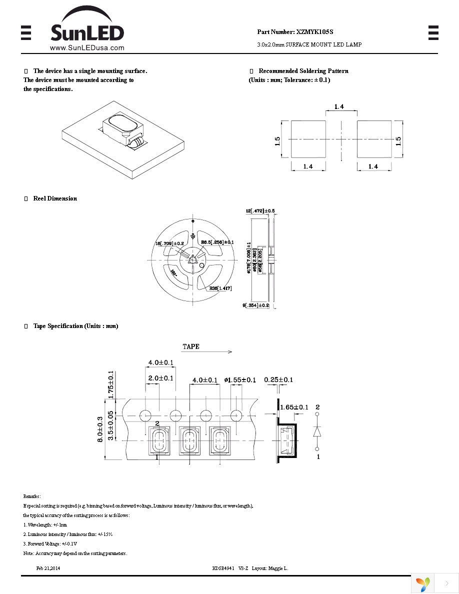 XZMYK105S Page 4