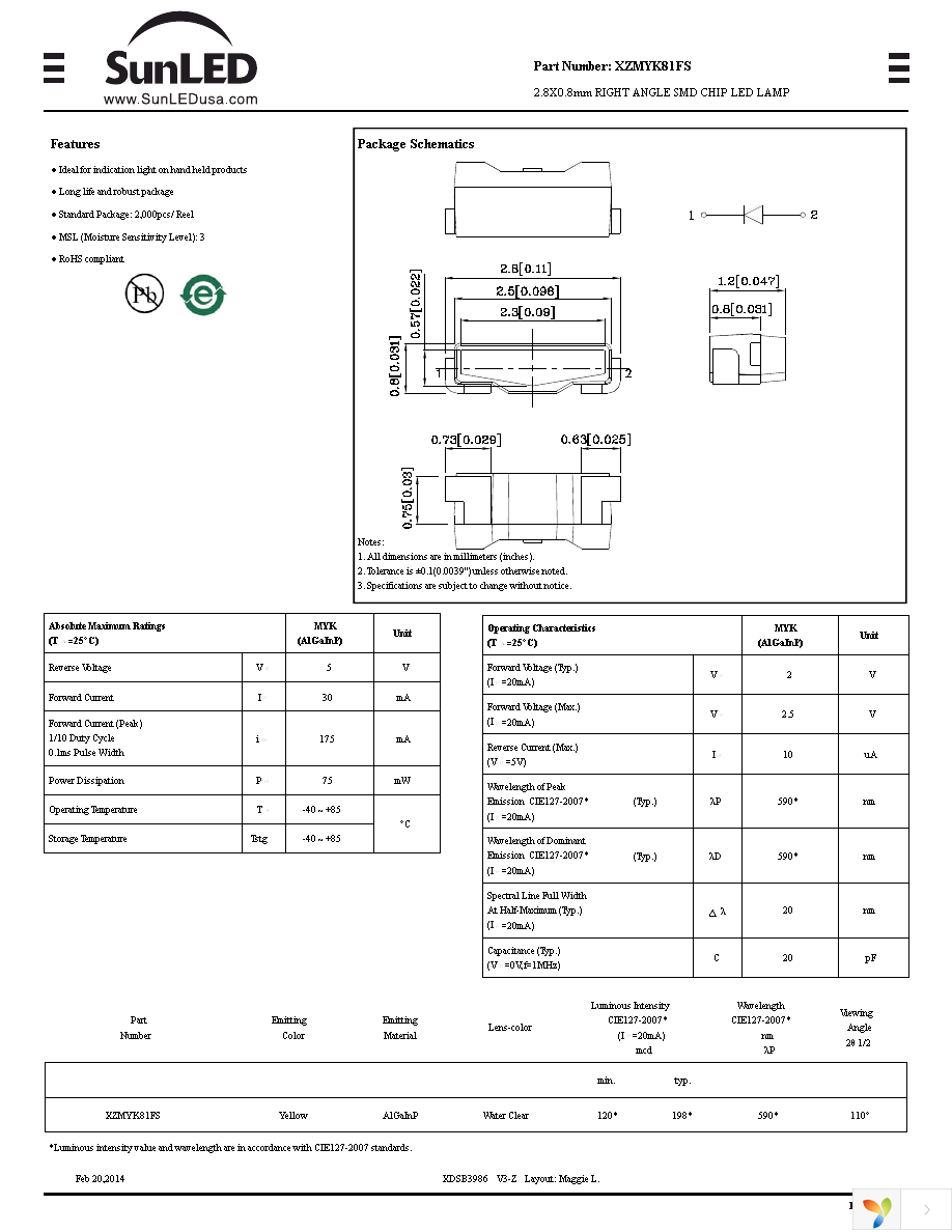 XZMYK81FS Page 1