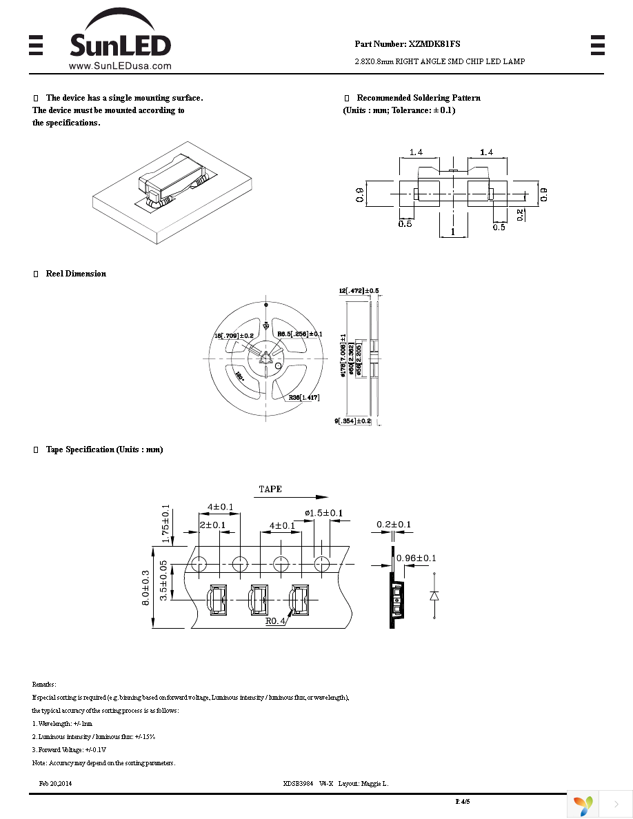 XZMDK81FS Page 4