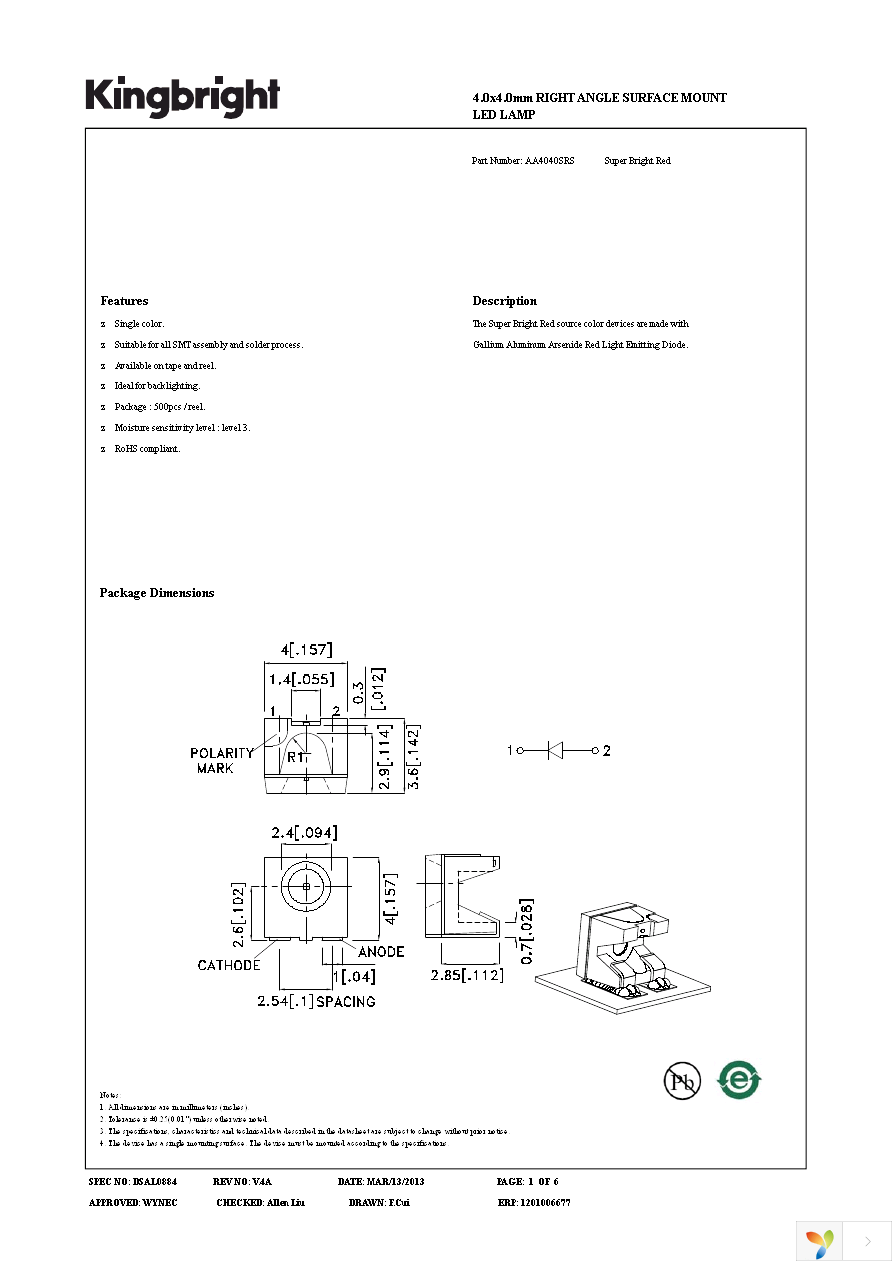 AA4040SRS Page 1