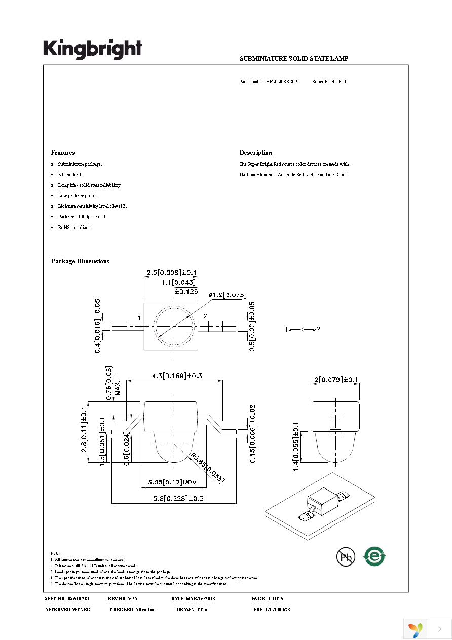 AM2520SRC09 Page 1