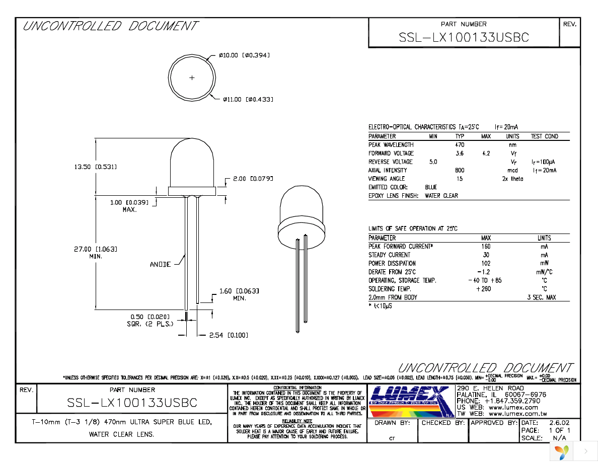 SSL-LX100133USBC Page 1