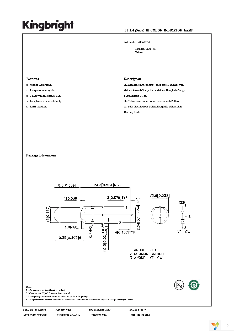 WP59EYW Page 1