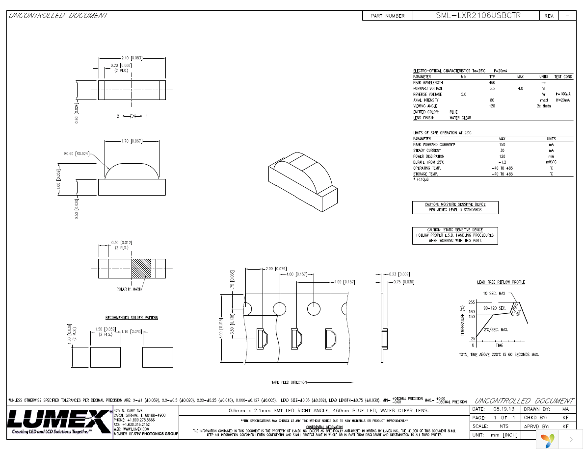 SML-LXR2106USBC-TR Page 1