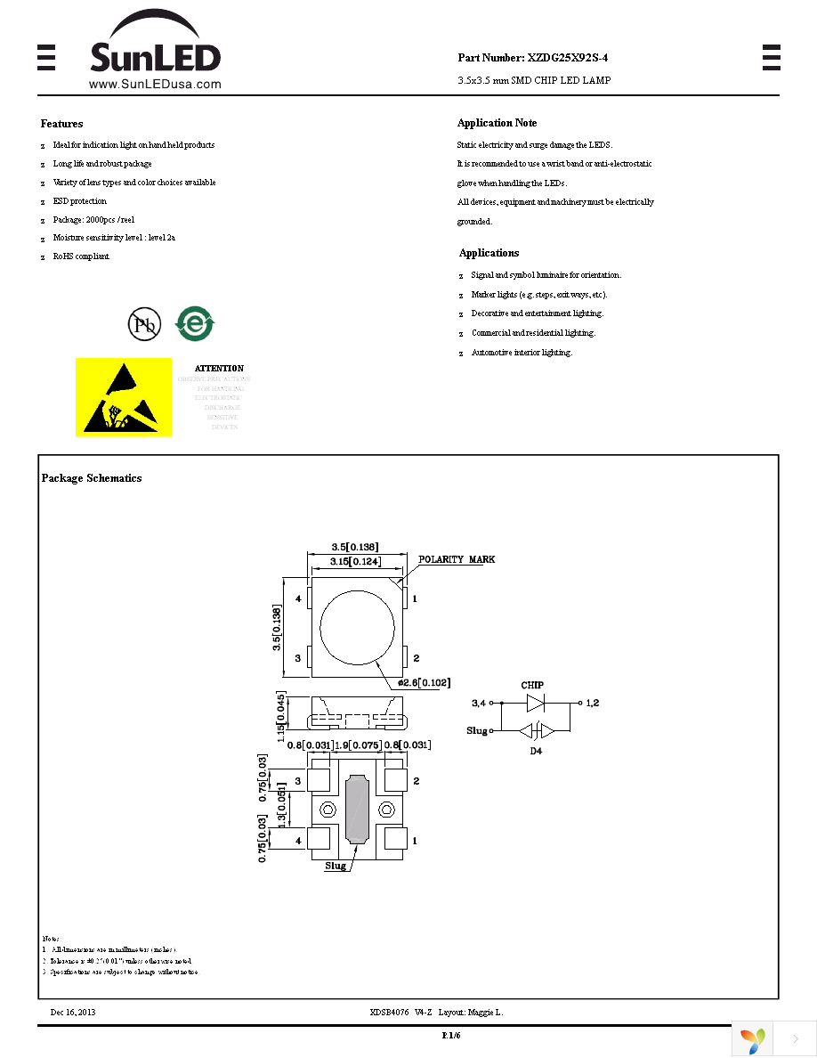 XZDG25X92S-4 Page 1