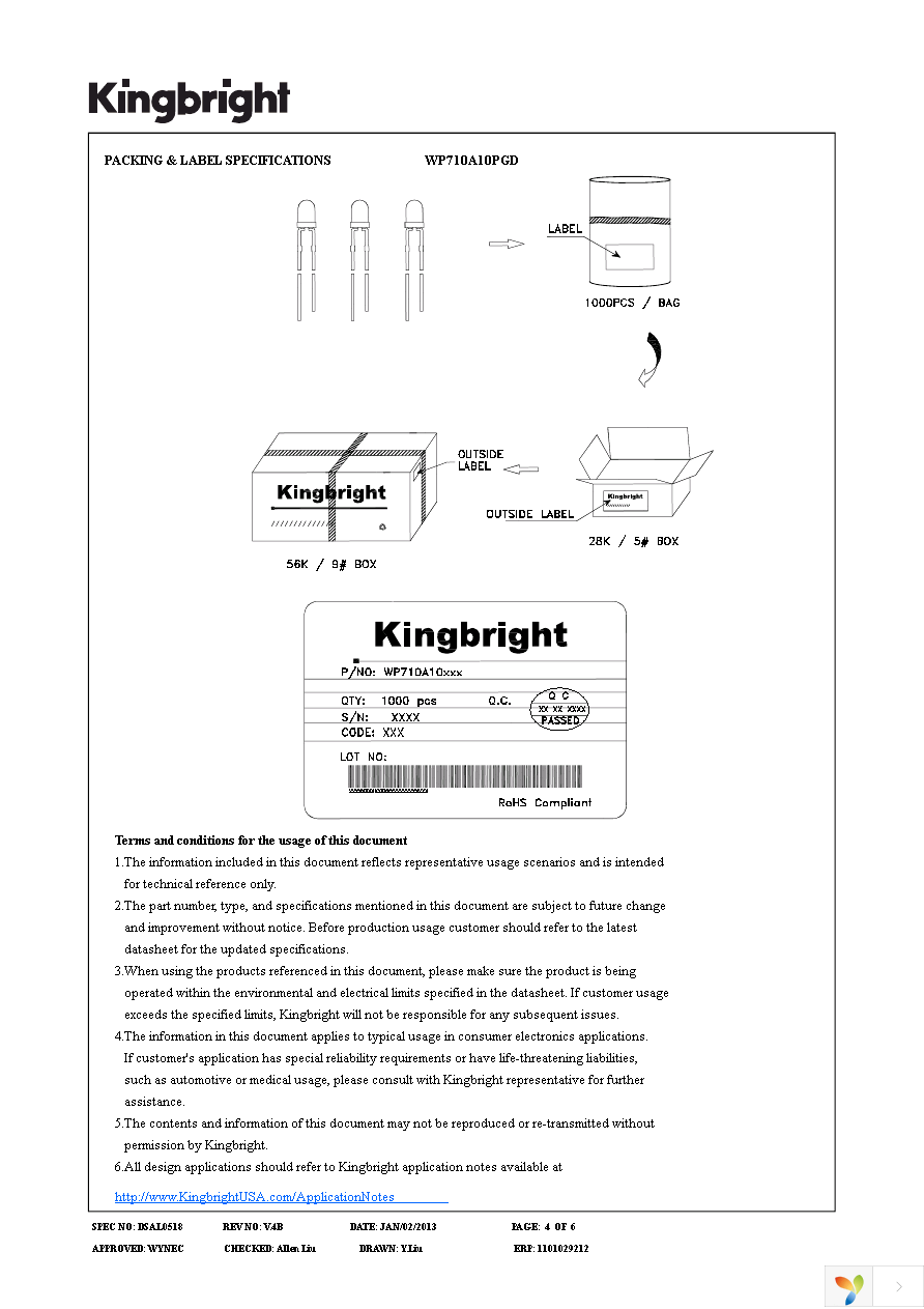 WP710A10PGD Page 4