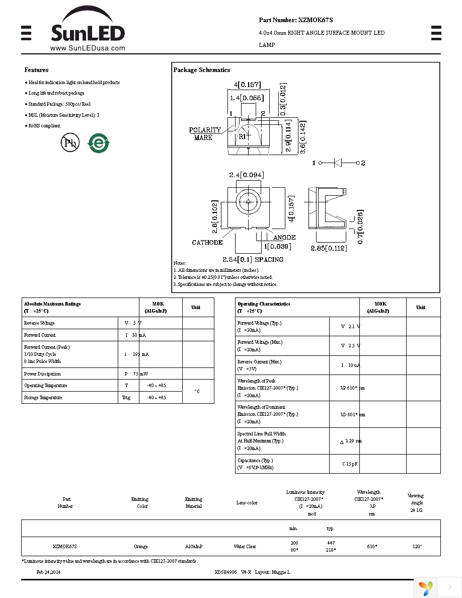 XZMOK67S Page 1