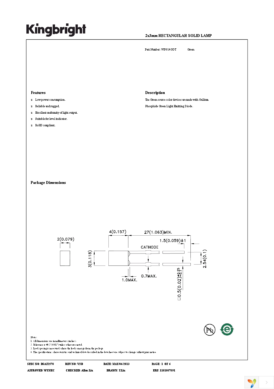 WP914GDT Page 1