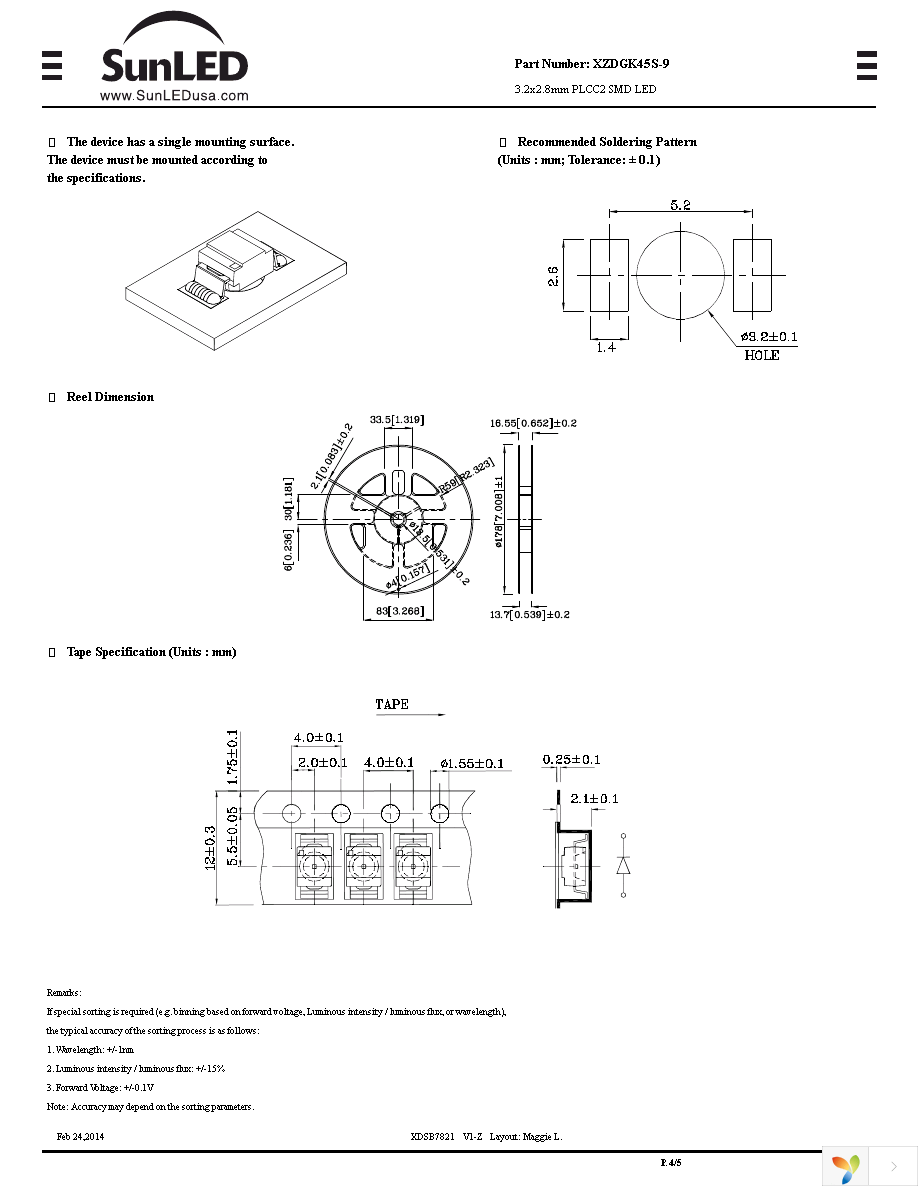 XZDGK45S-9 Page 4