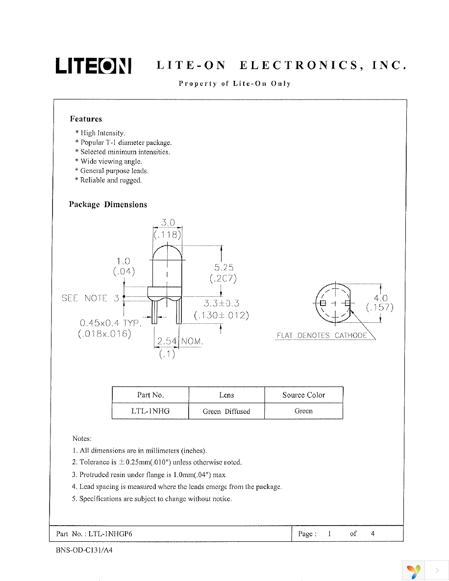 LTL-1NHGP6 Page 1