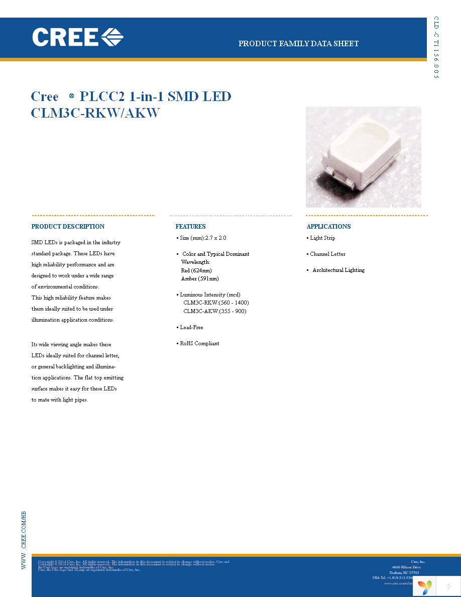 CLM3C-AKW-CUAVB253 Page 1