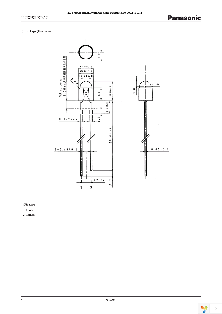 LNX898LKDAC Page 2