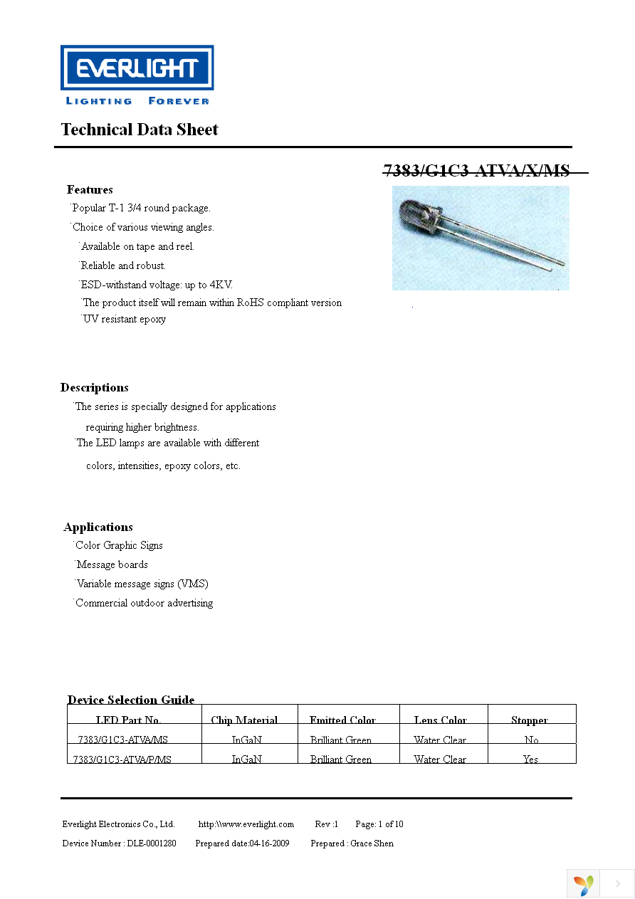 7383-G1C3-ATVA-MS Page 1