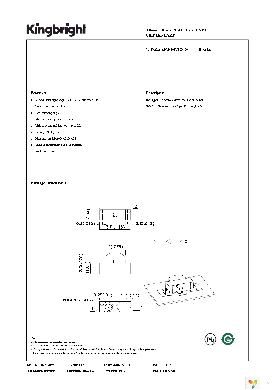 APA3010SURCK-GX Page 1