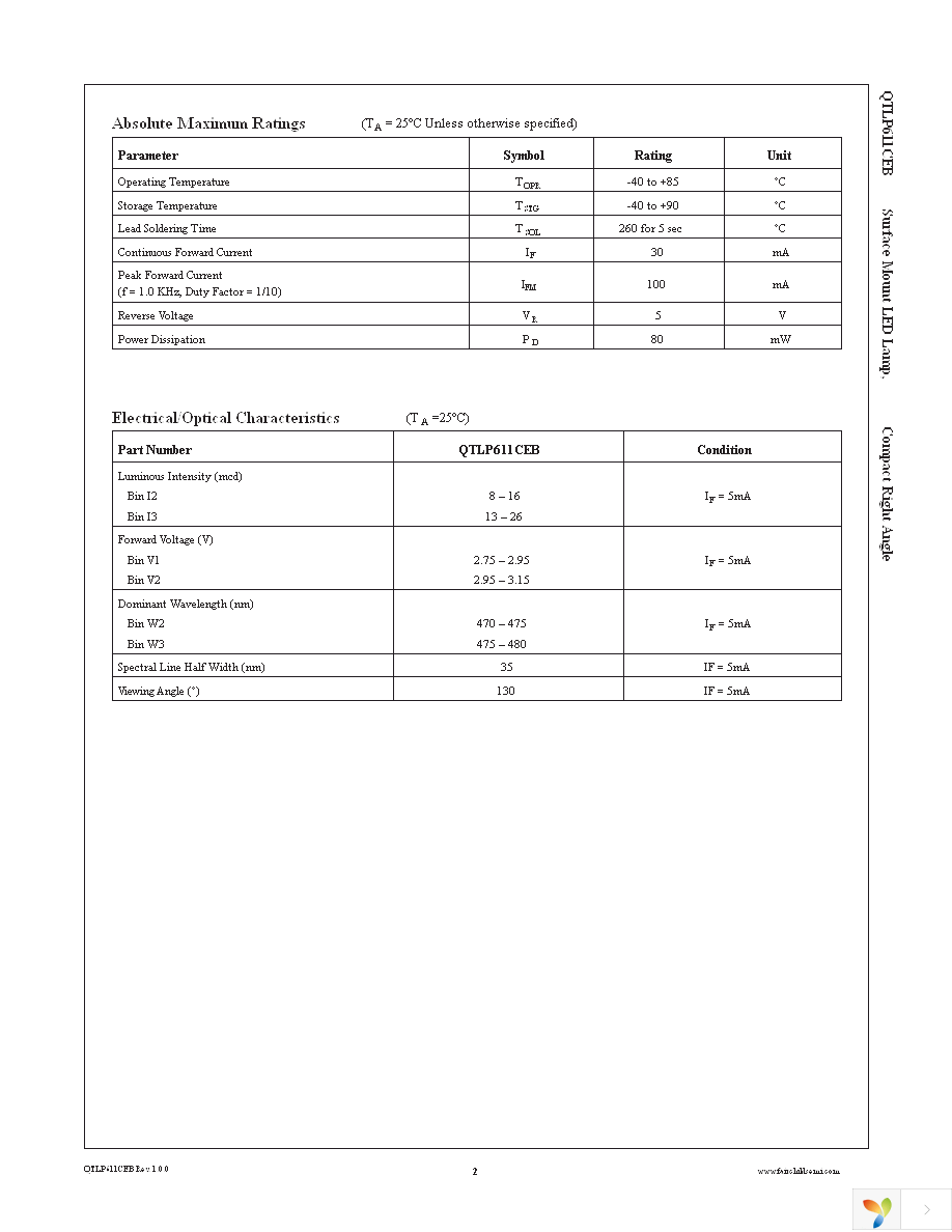 QTLP611CEBTR Page 2