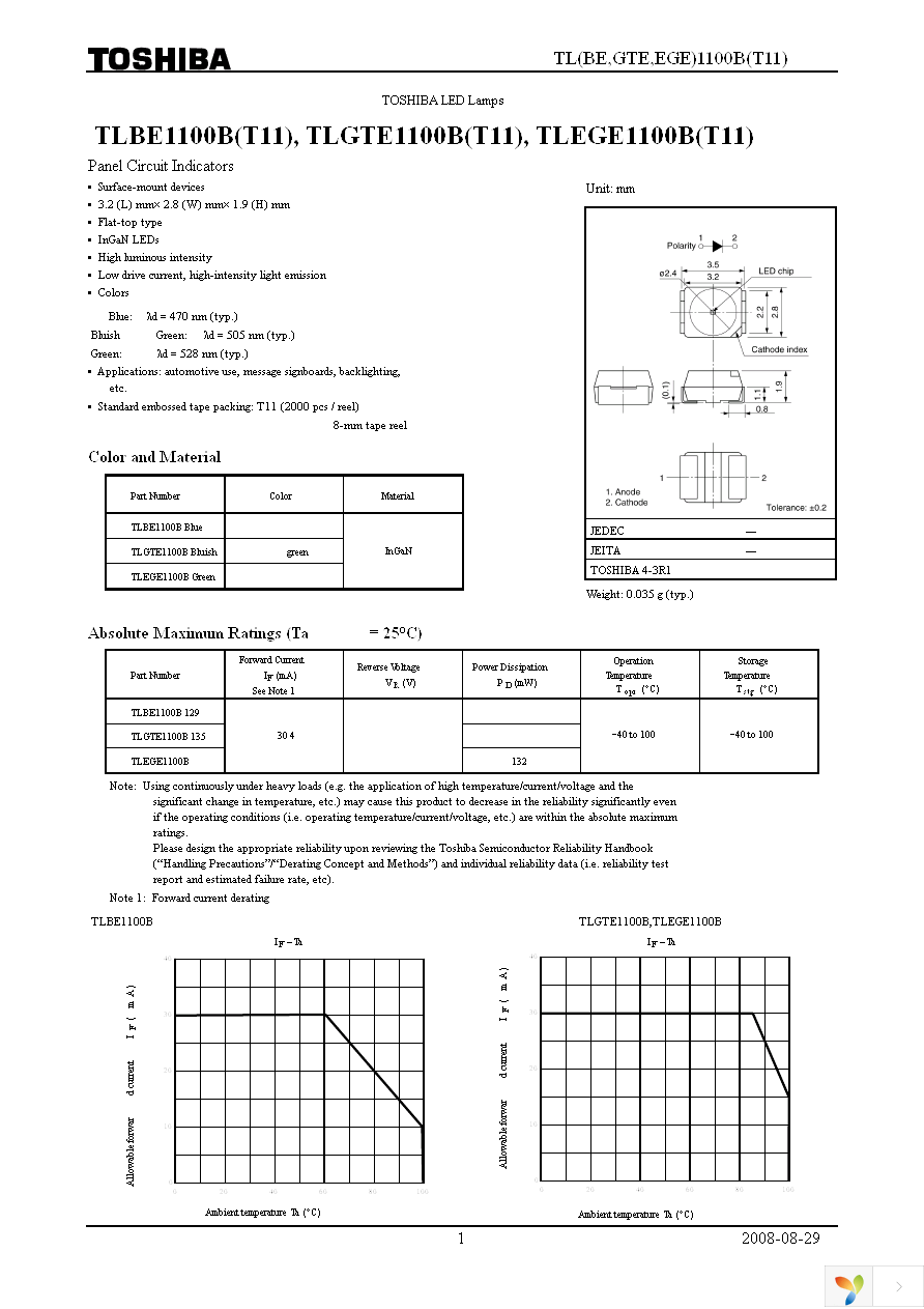 TLBE1100B(T11) Page 1