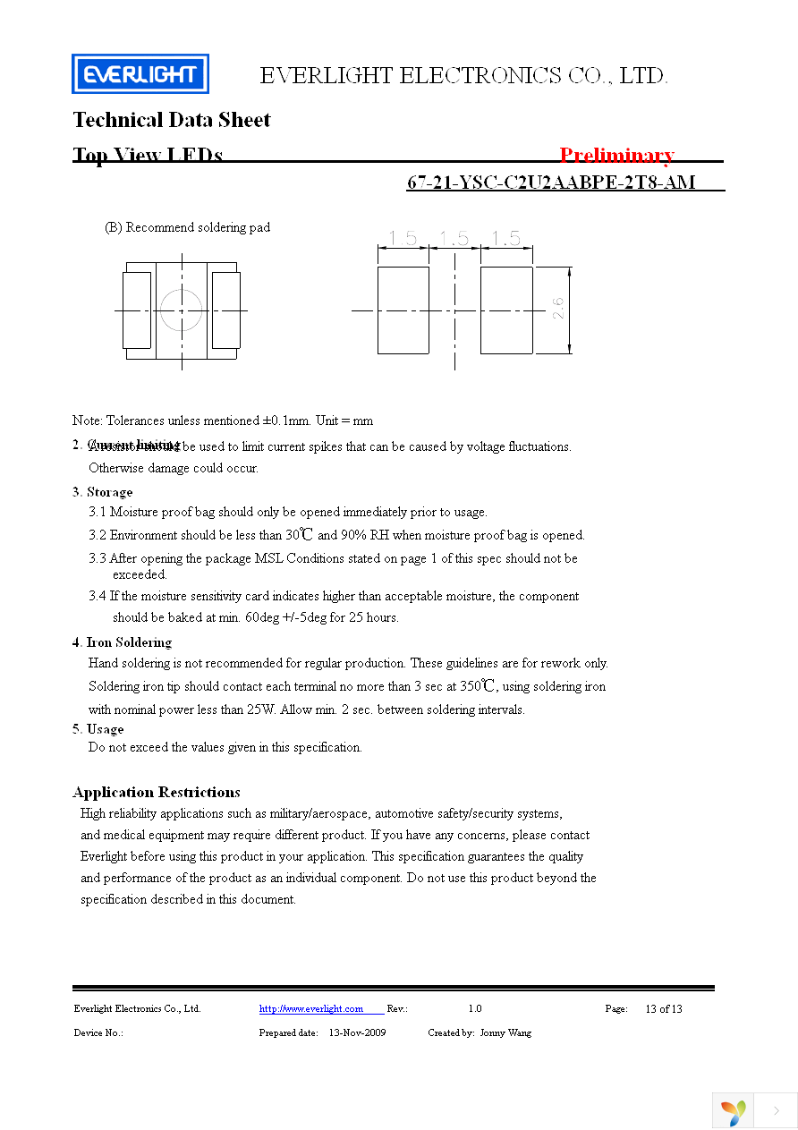 67-21-YSC-C2U2AABPE-2T8-AM Page 13