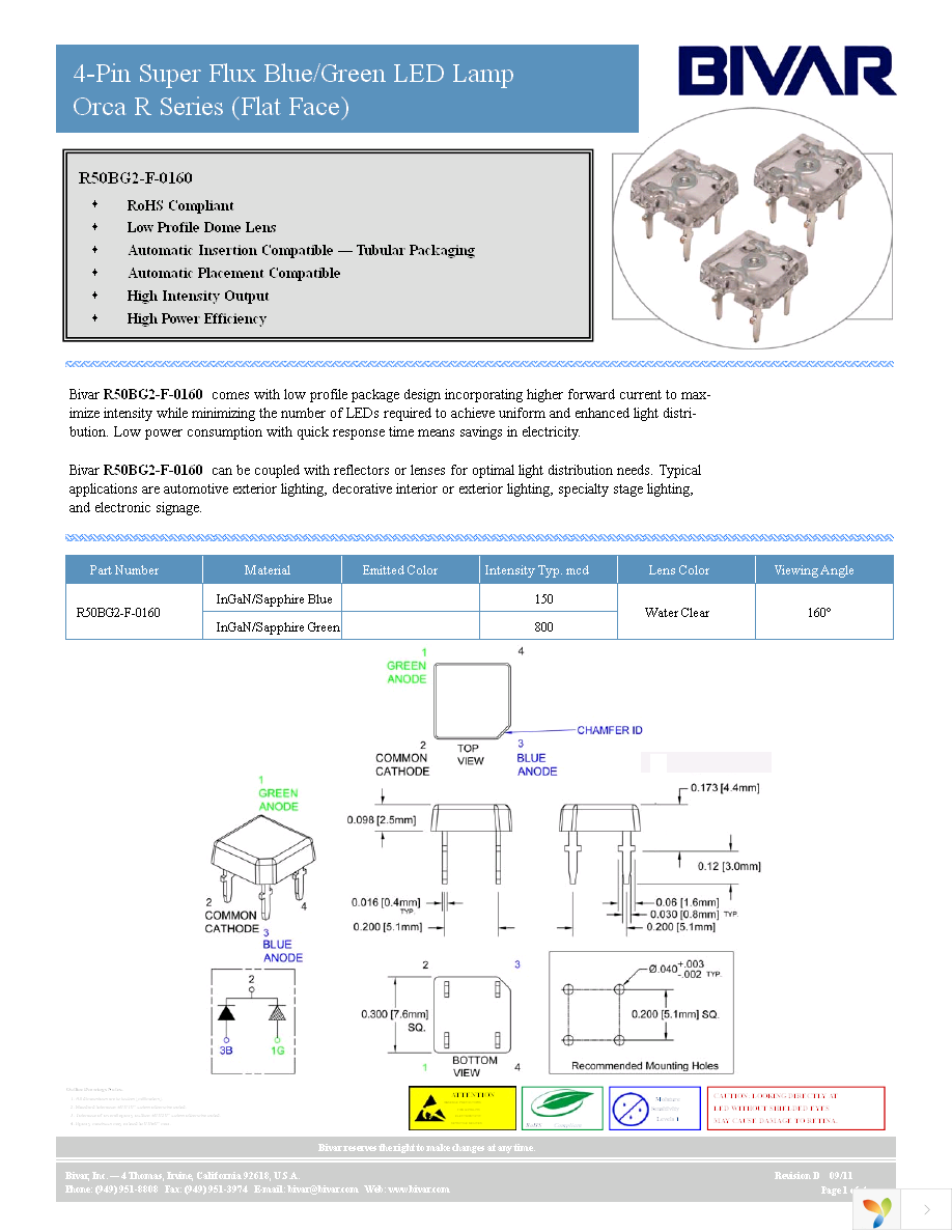 R50BG2-F-0160 Page 1