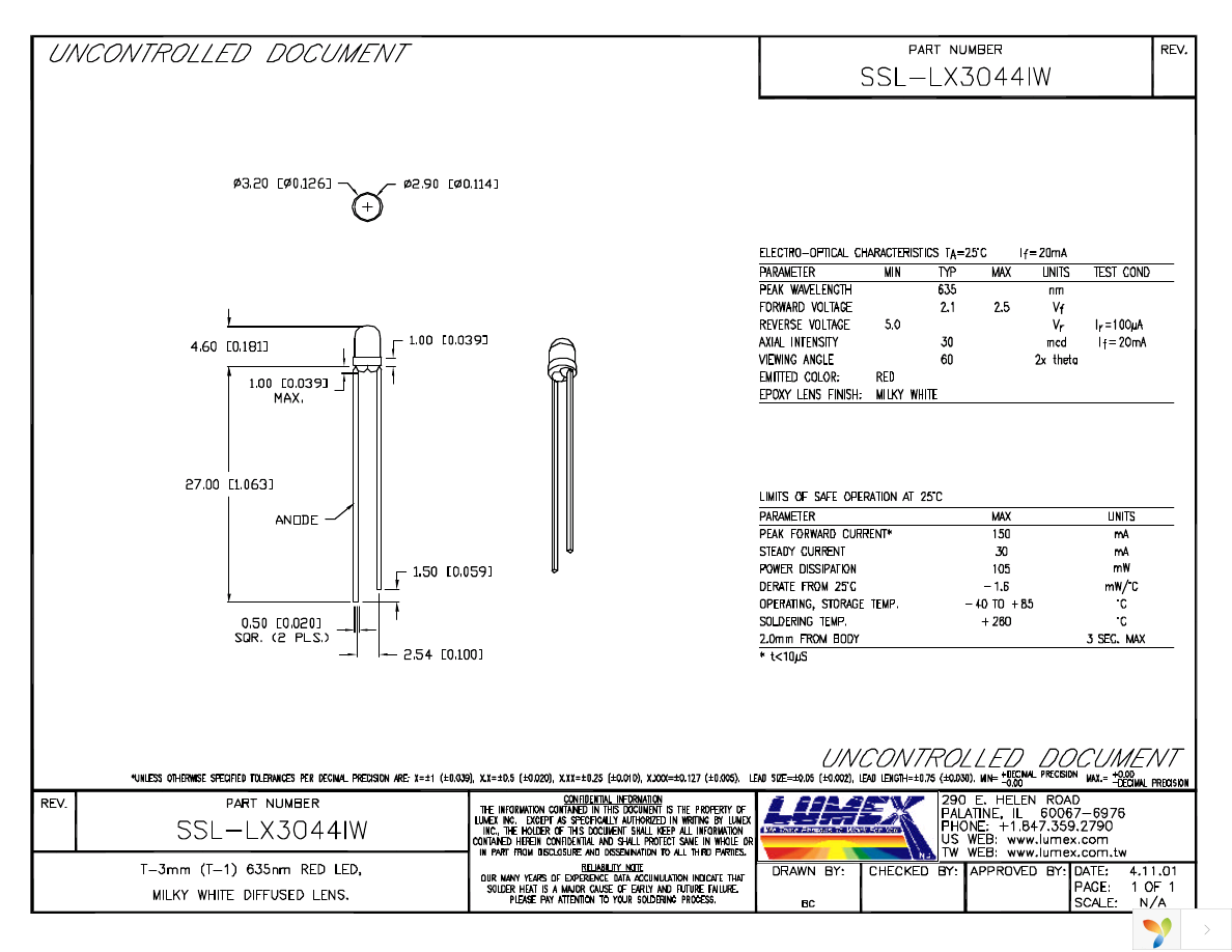 SSL-LX3044IW Page 1