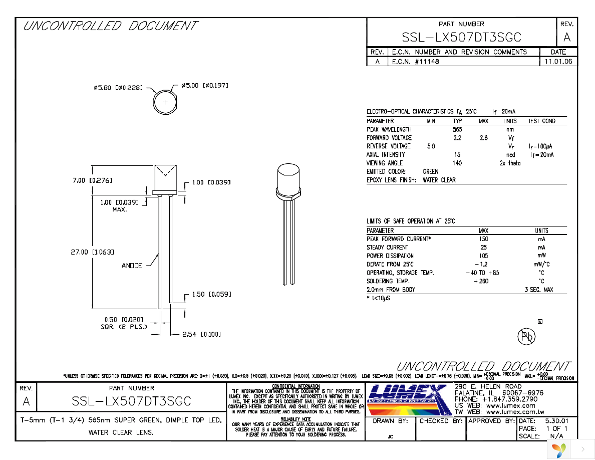 SSL-LX507DT3SGC Page 1