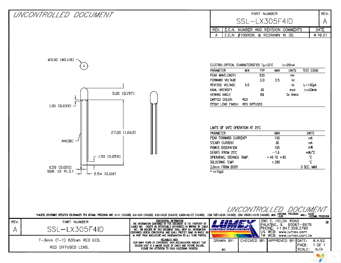 SSL-LX305F4ID Page 1