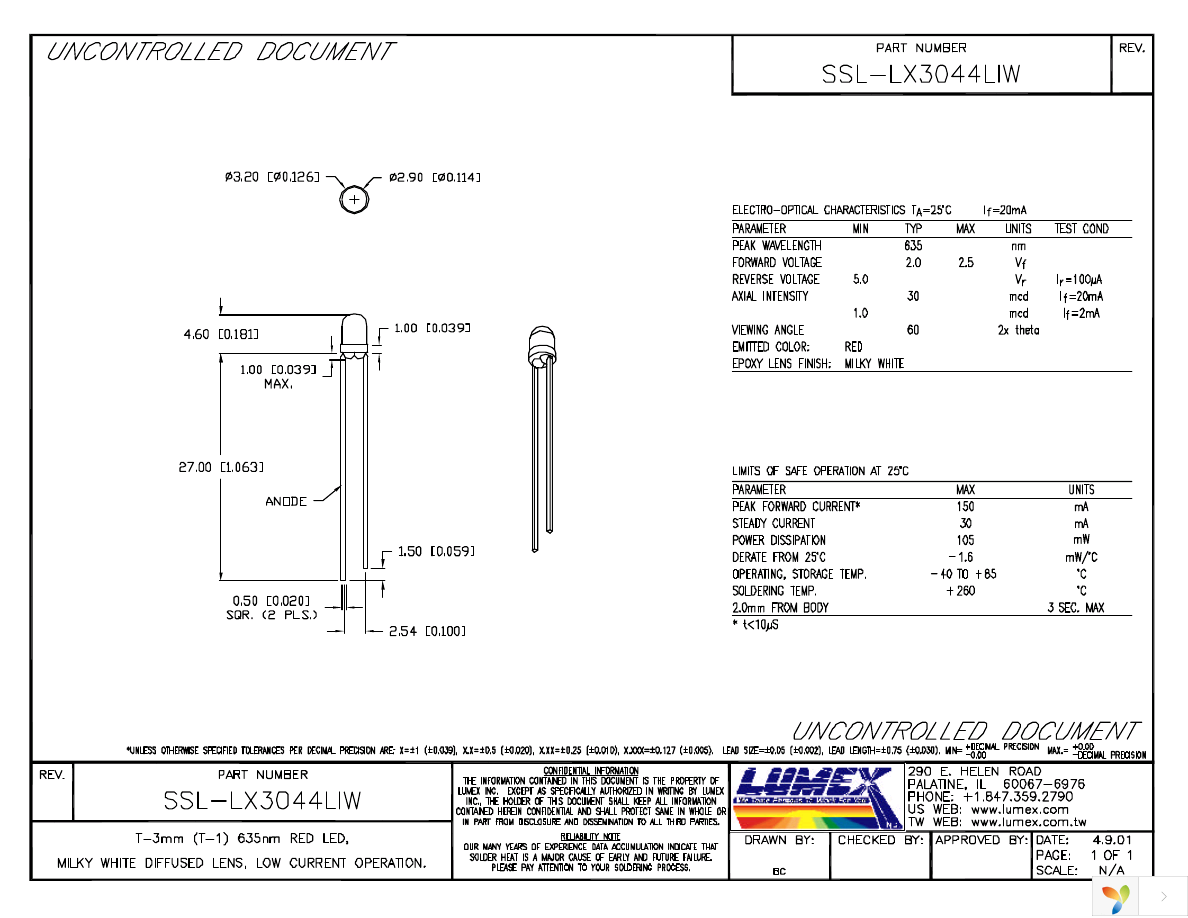 SSL-LX3044LIW Page 1