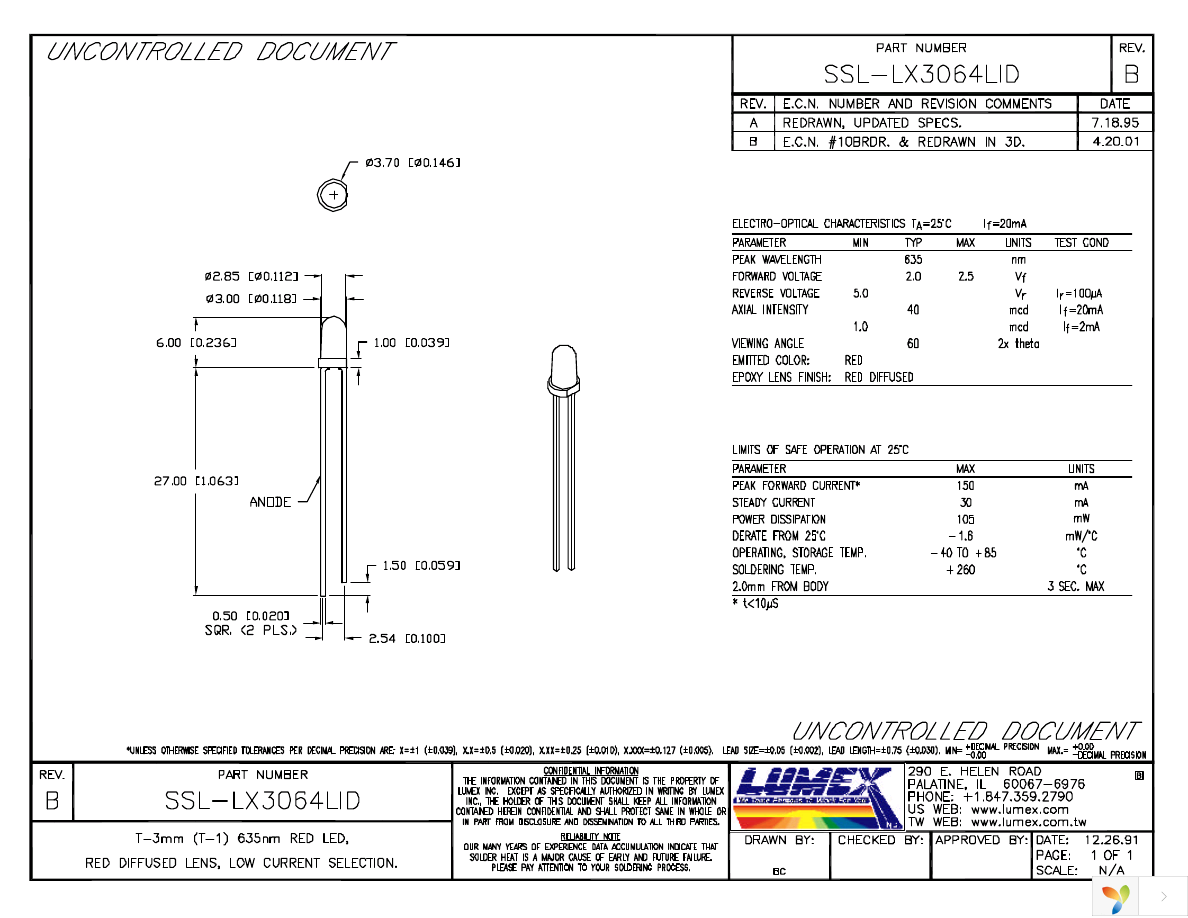 SSL-LX3064LID Page 1