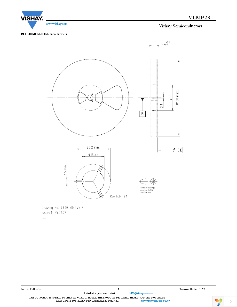 VLMP23K2M2-GS08 Page 5