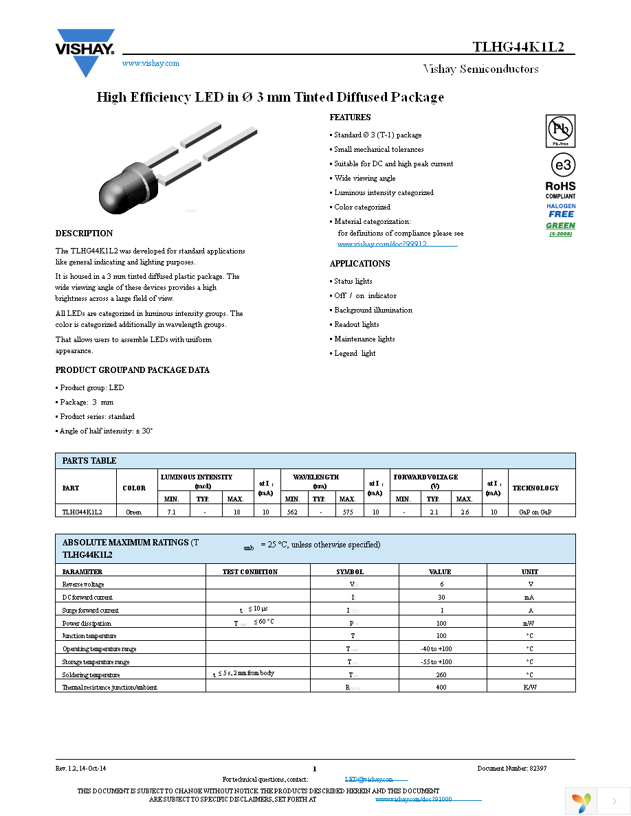 TLHG44K1L2 Page 1