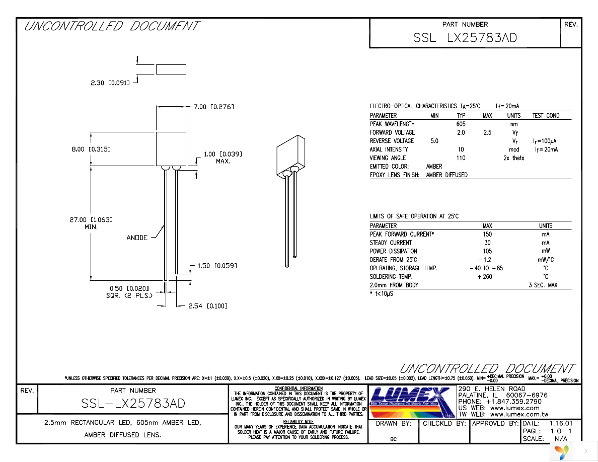 SSL-LX25783AD Page 1