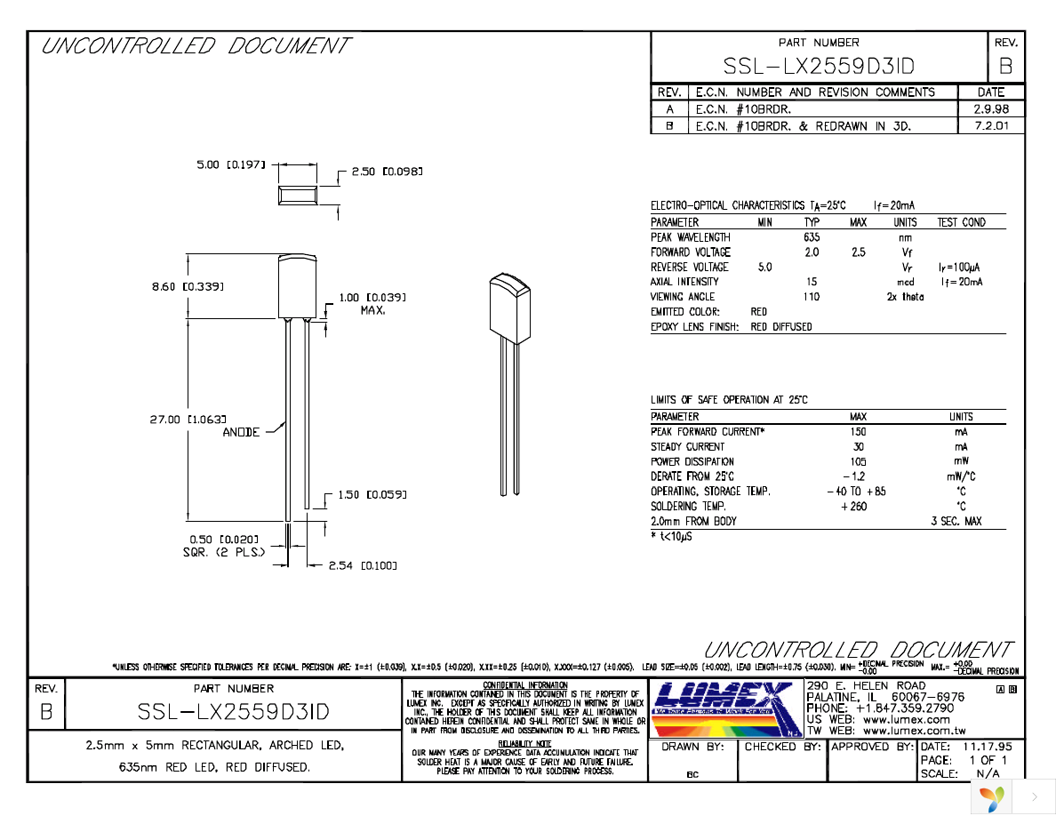 SSL-LX2559D3ID Page 1