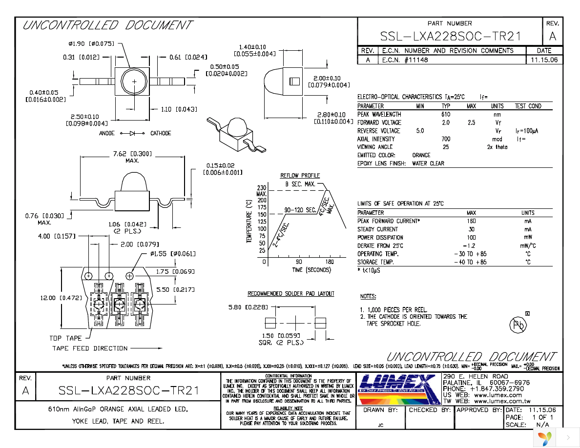 SSL-LXA228SOC-TR21 Page 1