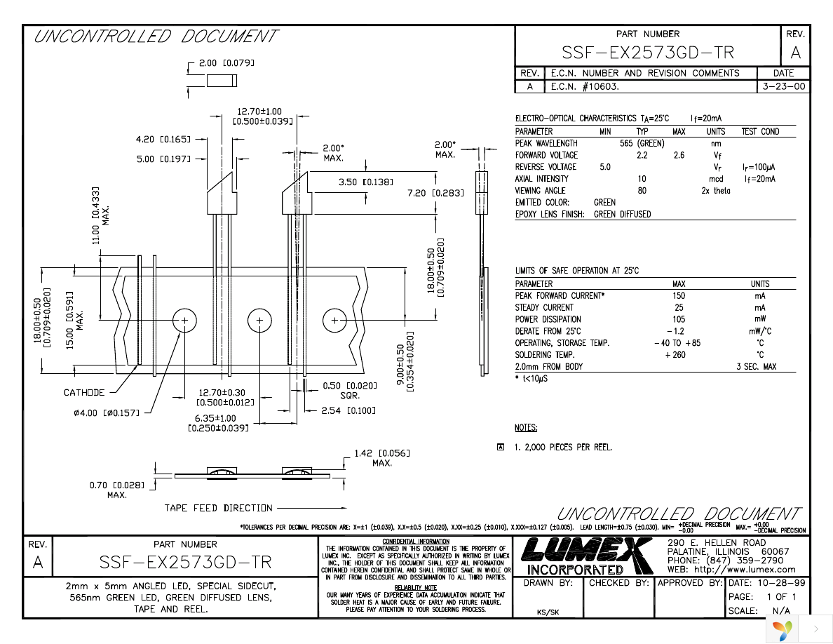 SSF-EX2573GD-TR Page 1