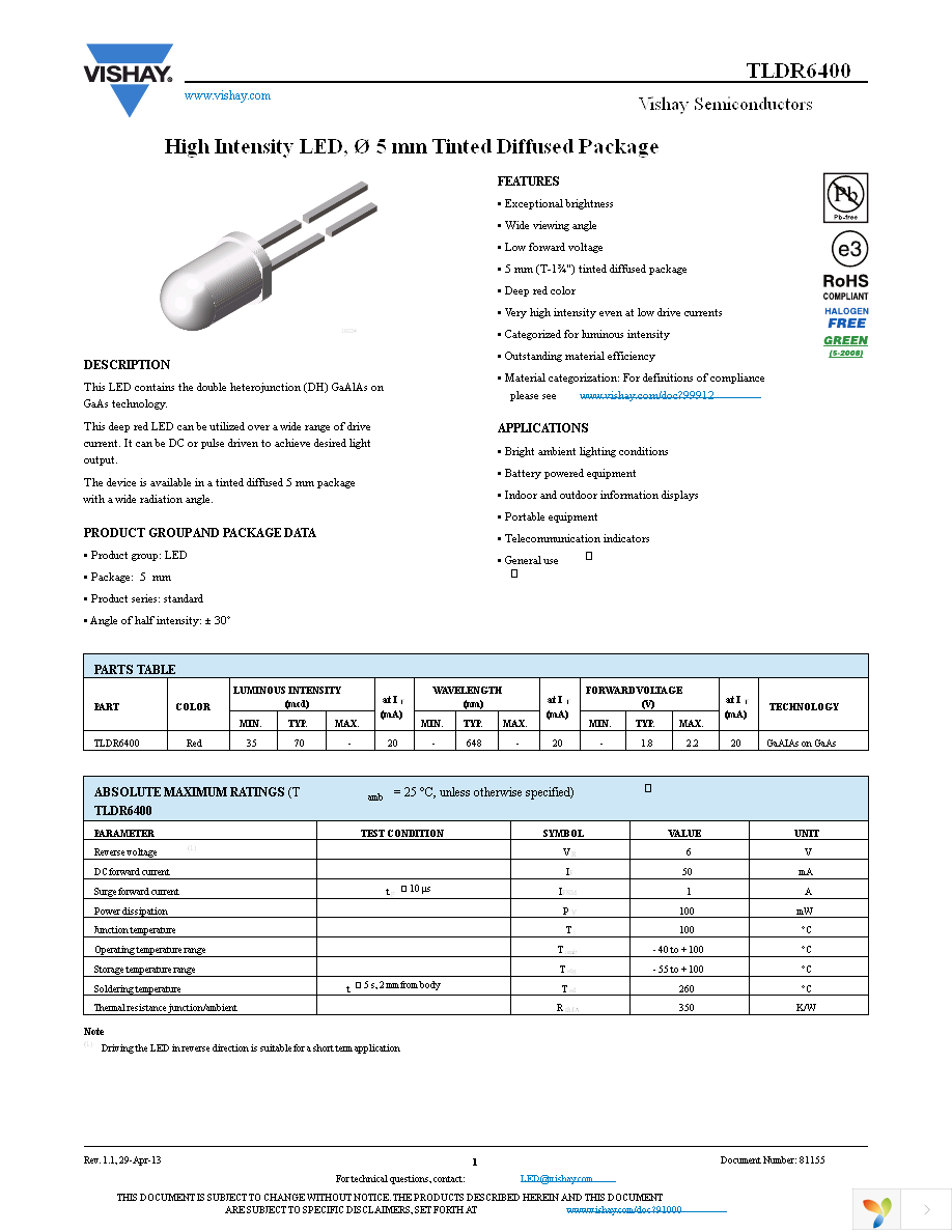 TLDR6400 Page 1