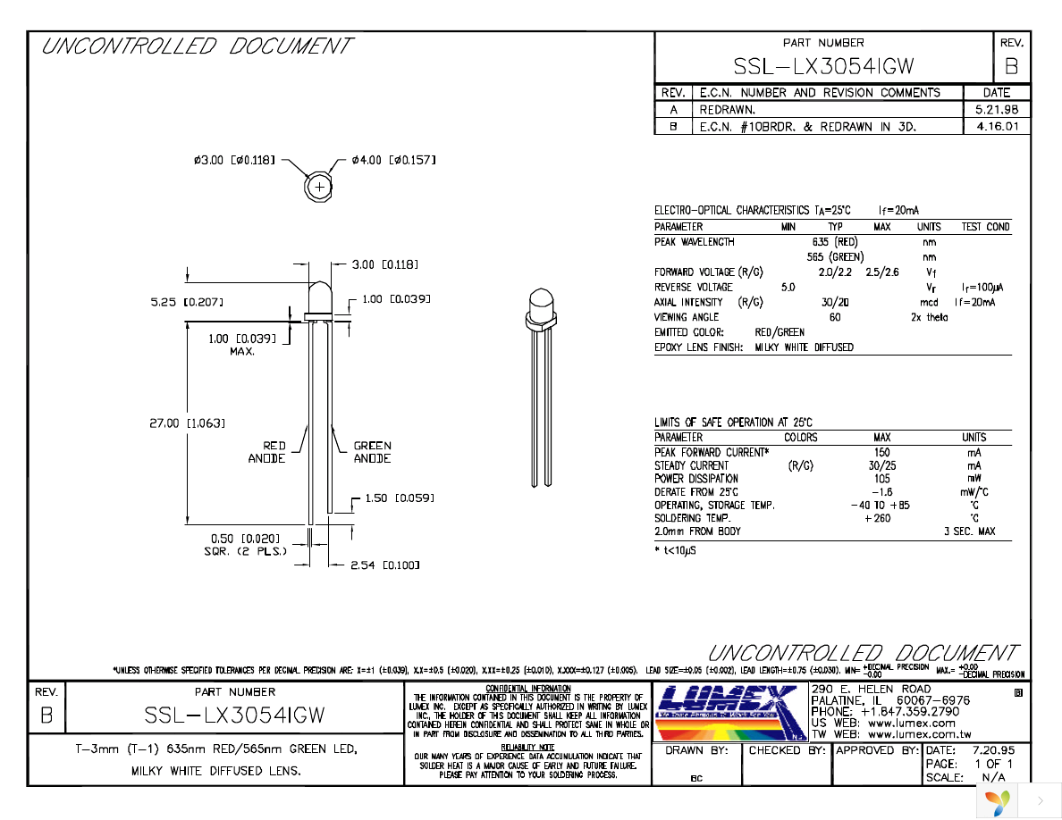 SSL-LX3054IGW Page 1