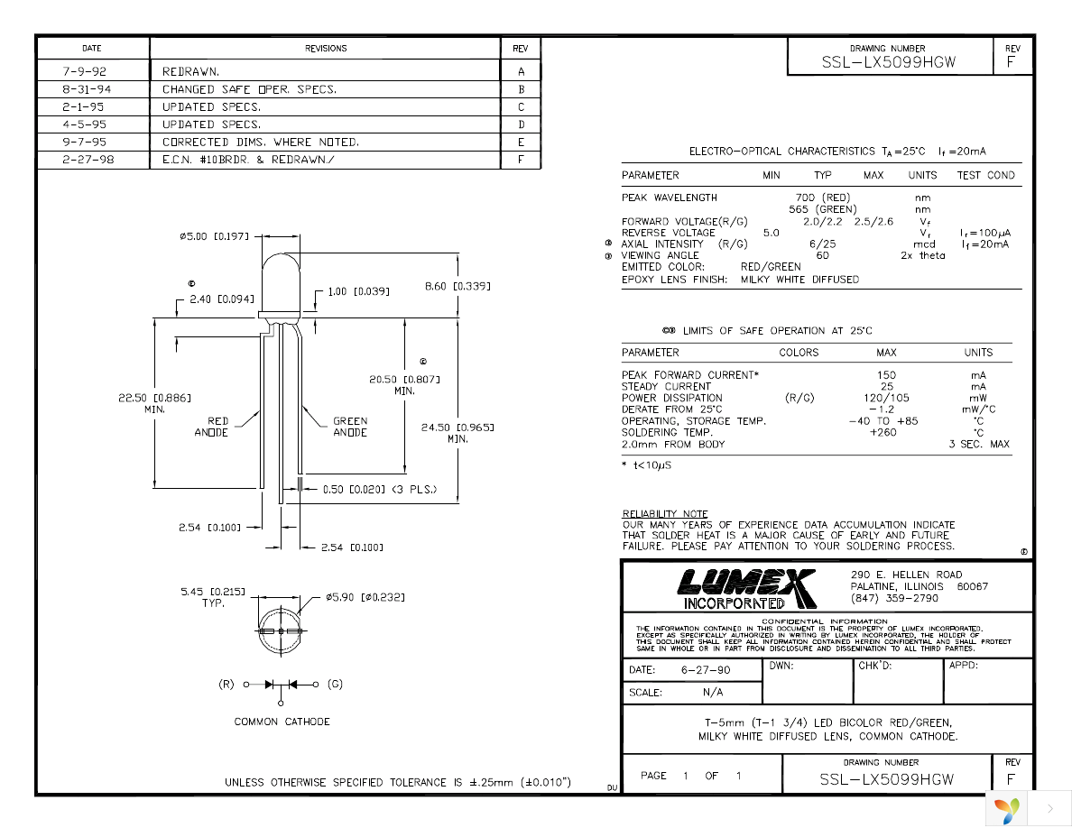 SSL-LX5099HGW Page 1