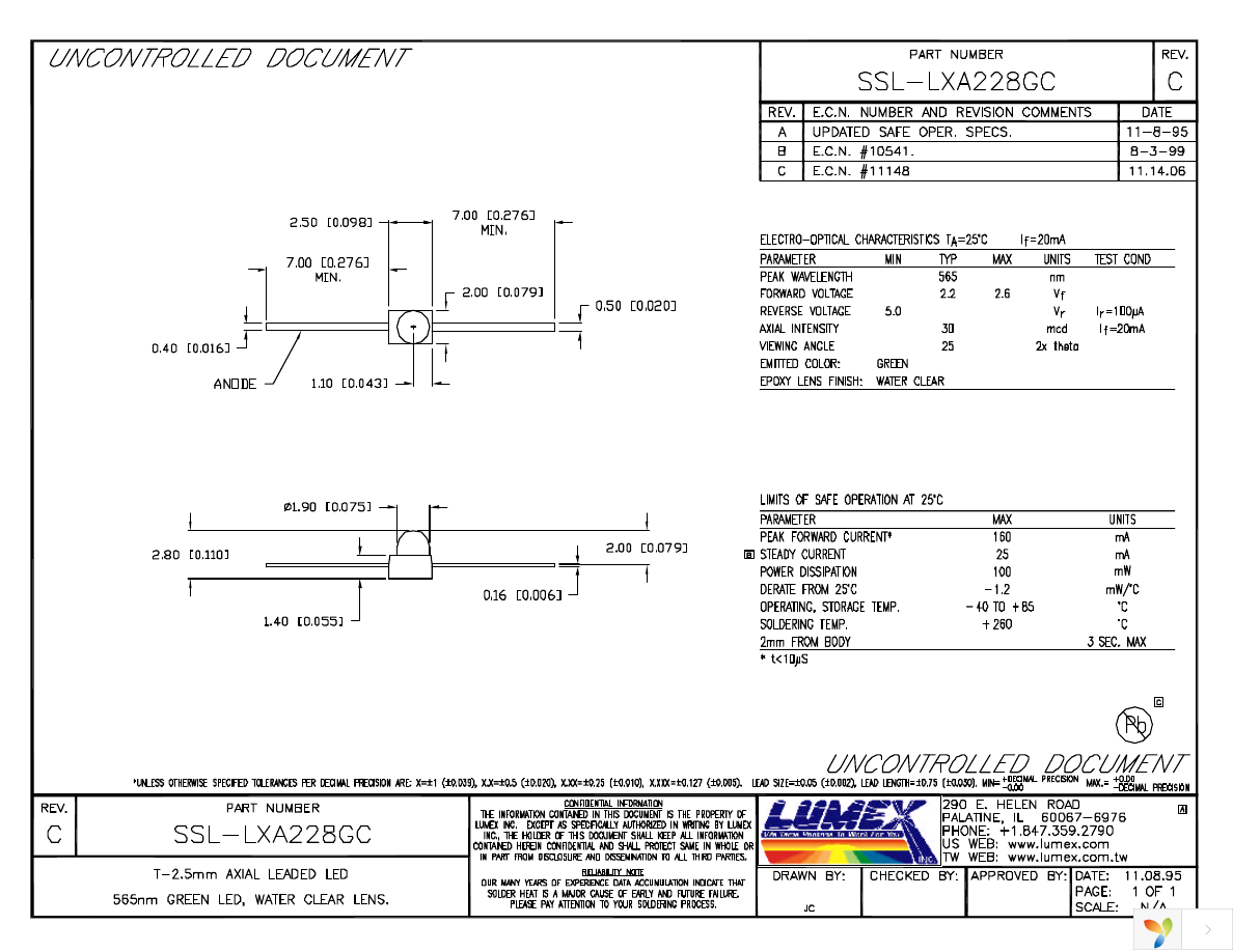 SSL-LXA228GC Page 1