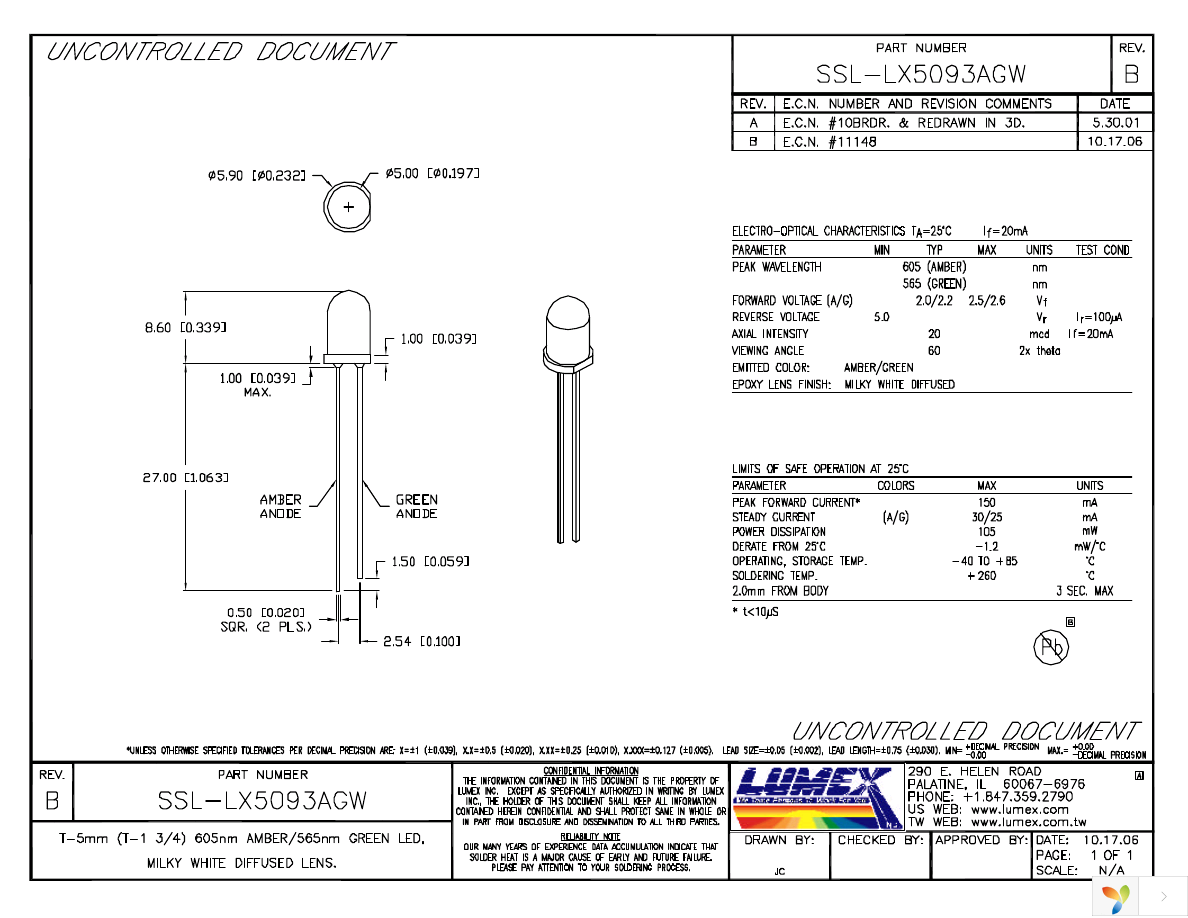 SSL-LX5093AGW Page 1