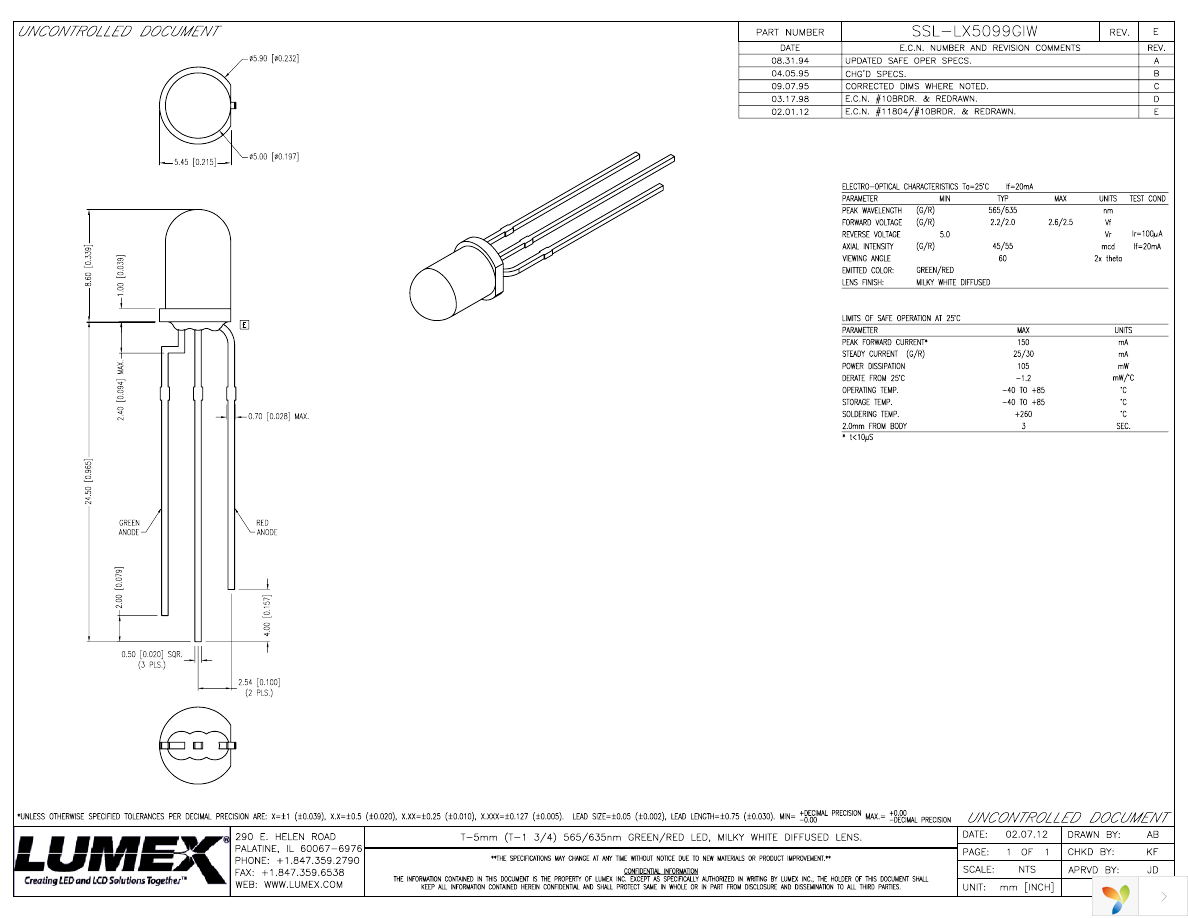 SSL-LX5099GIW Page 1