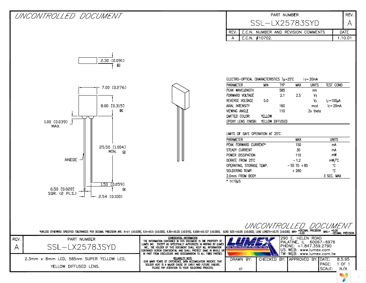 SSL-LX25783SYD Page 1