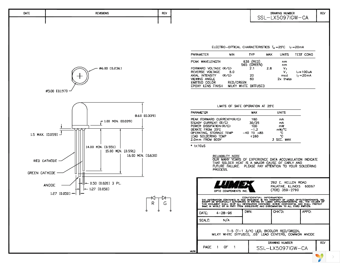 SSL-LX5097IGW-CA Page 1