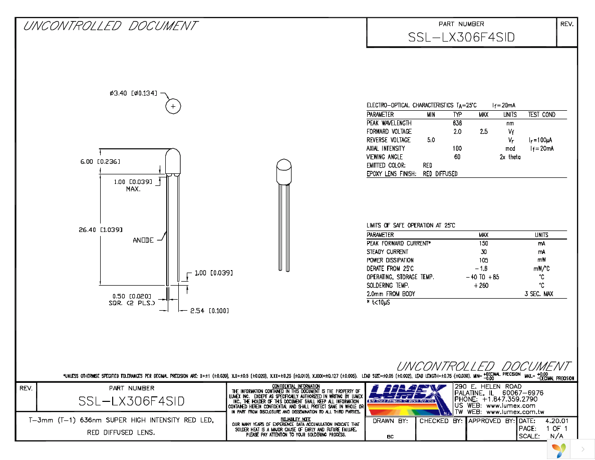 SSL-LX306F4SID Page 1