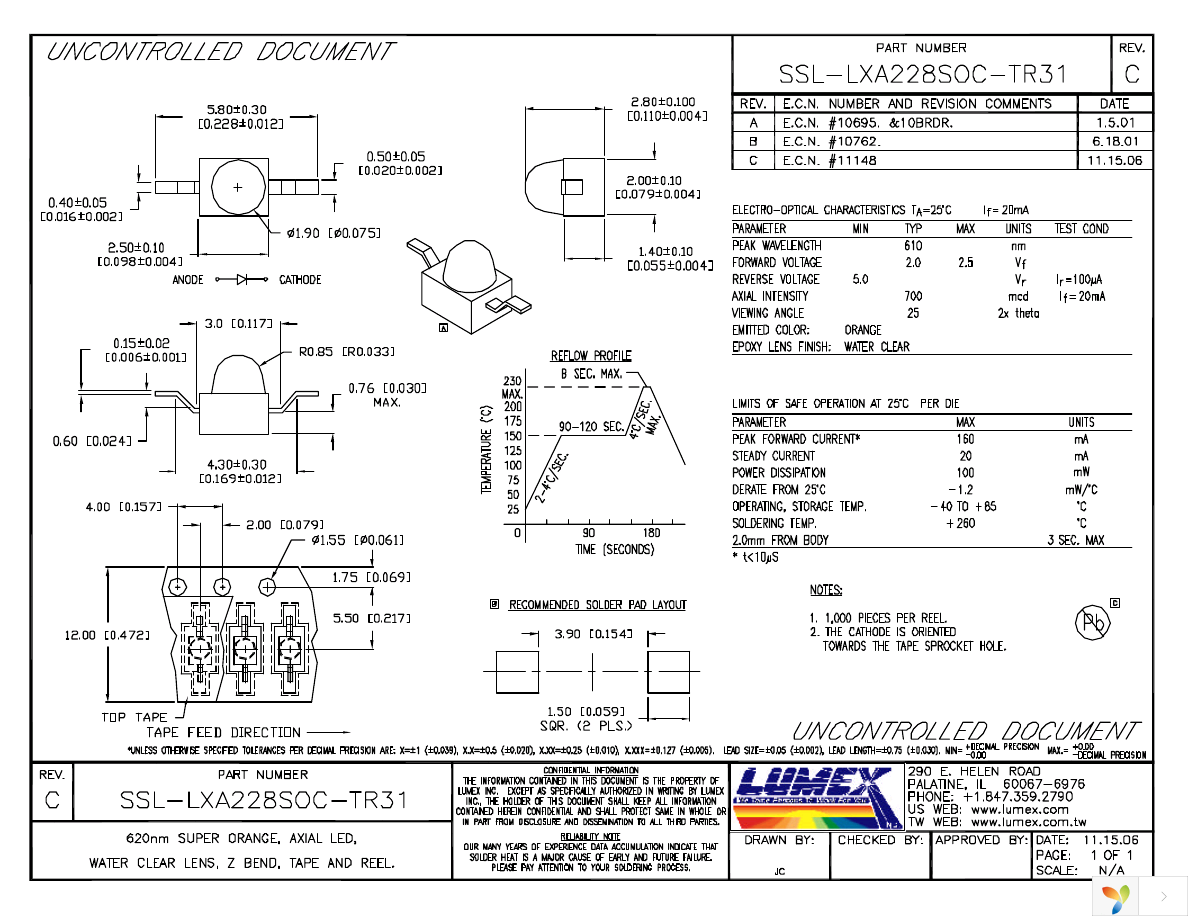 SSL-LXA228SOC-TR31 Page 1