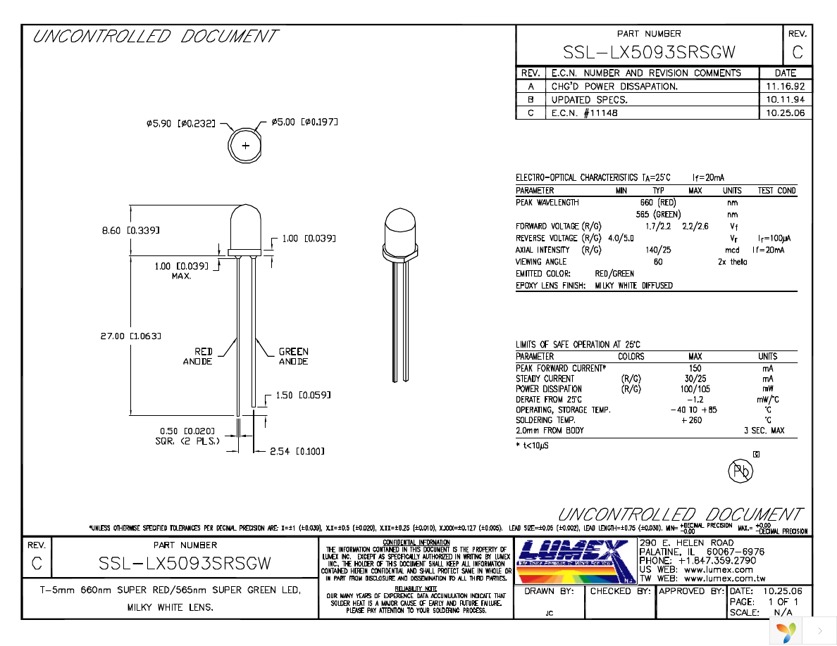 SSL-LX5093SRSGW Page 1