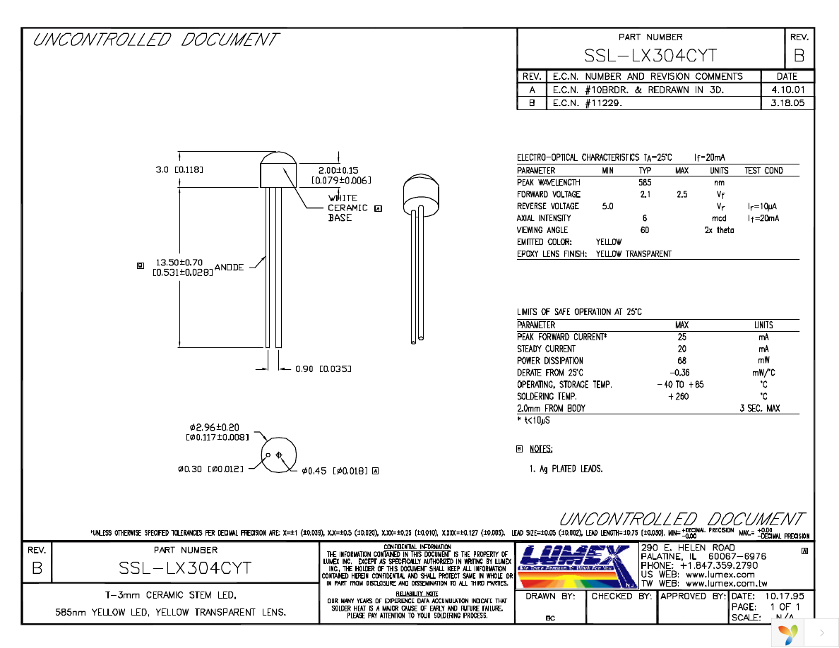 SSL-LX304CYT Page 1